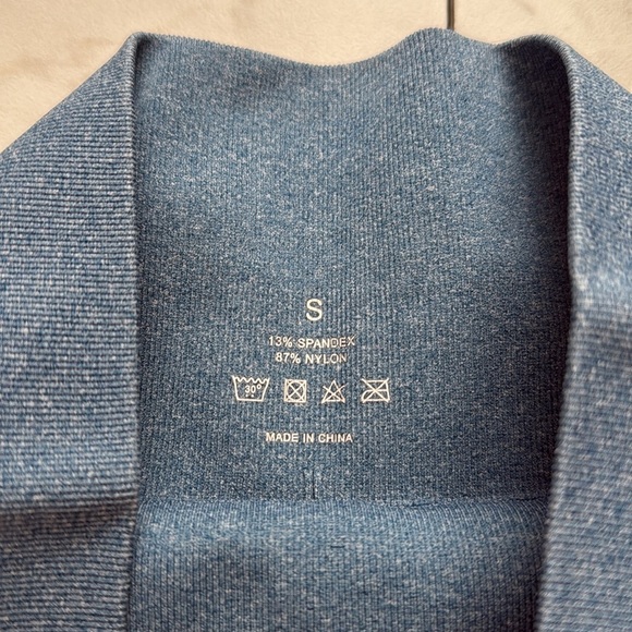 NVGTN NV Seamless Leggings in Slate Blue; size Small - Picture 3 of 5